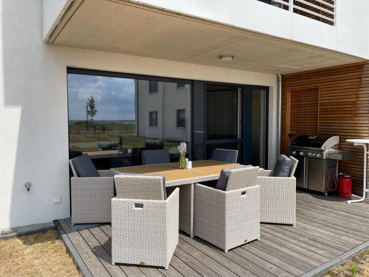 Exklusives Apartment Mit Blick Auf Den See グロースレッシェン エクステリア 写真